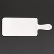 DW312 Churchill Alchemy Buffet Handled Melamine Paddle Boards White 266mm JD Catering Equipment Solutions Ltd