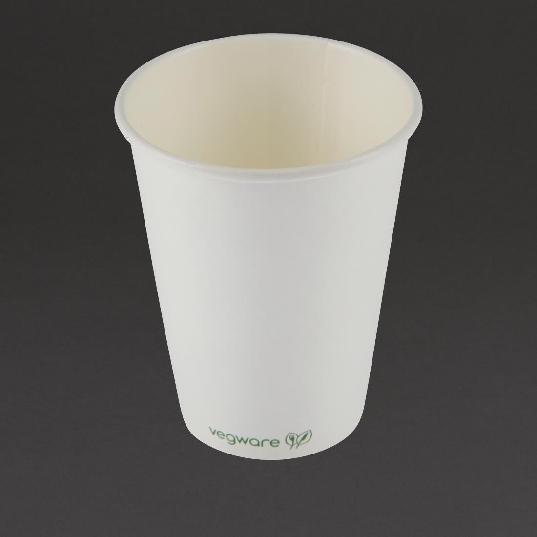 DW623 Vegware Compostable Coffee Cups Single Wall 340ml / 12oz (Pack of 1000) JD Catering Equipment Solutions Ltd