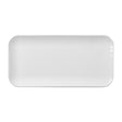 DX002 Churchill Alchemy Abstract White Shallow Oblong Trays (Pack of 6) JD Catering Equipment Solutions Ltd