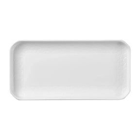 DX004 Churchill Alchemy Abstract White Deep Oblong Trays (Pack of 6) - JD Catering Equipment Solutions Ltd