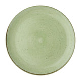 DX005 Churchill Stonecast Sage Green Coupe Plates (Pack of 12) - JD Catering Equipment Solutions Ltd