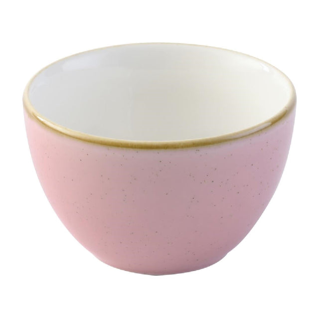 DX034 Churchill Stonecast Petal Pink Sugar Bowls (Pack of 12) JD Catering Equipment Solutions Ltd