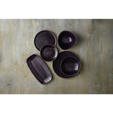 DX058 Churchill Stonecast Patina Deep Purple Coupe Plates (Pack of 12) JD Catering Equipment Solutions Ltd
