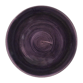 DX058 Churchill Stonecast Patina Deep Purple Coupe Plates (Pack of 12) - JD Catering Equipment Solutions Ltd
