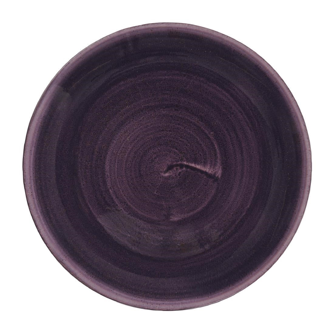 DX060 Churchill Stonecast Patina Deep Purple Coupe Plates (Pack of 12) JD Catering Equipment Solutions Ltd