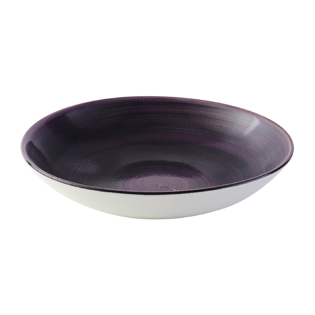 DX062 Churchill Stonecast Patina Deep Purple Coupe Bowls (Pack of 12) JD Catering Equipment Solutions Ltd