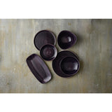 DX066 Churchill Stonecast Patina Deep Purple Triangle Bowls (Pack of 12) JD Catering Equipment Solutions Ltd