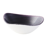 DX067 Churchill Stonecast Patina Deep Purple Triangle Bowls (Pack of 12) JD Catering Equipment Solutions Ltd