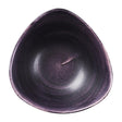 DX067 Churchill Stonecast Patina Deep Purple Triangle Bowls (Pack of 12) JD Catering Equipment Solutions Ltd