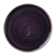 DX070 Churchill Stonecast Patina Deep Purple Walled Plates (Pack of 6) JD Catering Equipment Solutions Ltd