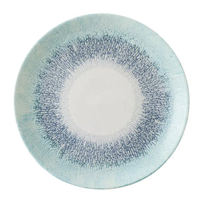 DX075 Churchill Studio Prints Fusion Blue Coupe Plates (Pack of 12) - JD Catering Equipment Solutions Ltd