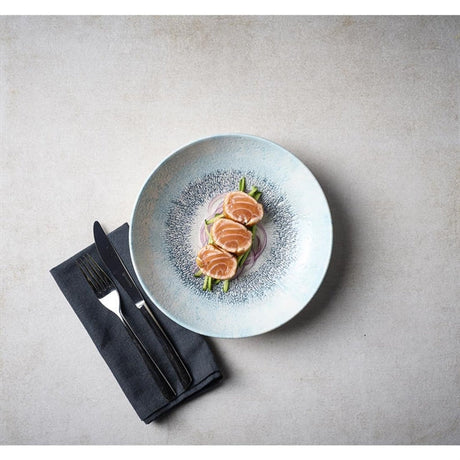 DX077 Churchill Studio Prints Fusion Blue Coupe Bowls (Pack of 12) JD Catering Equipment Solutions Ltd