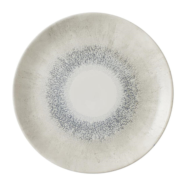 DX078 Churchill Studio Prints Fusion Grey Coupe Plates (Pack of 12) JD Catering Equipment Solutions Ltd