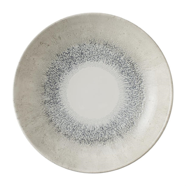 DX081 Churchill Studio Prints Fusion Grey Coupe Plates (Pack of 12) JD Catering Equipment Solutions Ltd