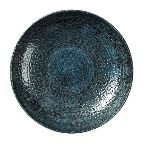 DX087 Churchill Homespun Chroma Blue Coupe Bowls 265mm (Pack of 12) JD Catering Equipment Solutions Ltd