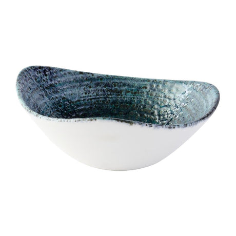 DX093 Churchill Homespun Chroma Blue Triangle Bowls 185mm (Pack of 12) JD Catering Equipment Solutions Ltd