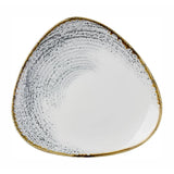 DX102 Churchill Homespun Accents Grey Triangle Plates (Pack of 12) - JD Catering Equipment Solutions Ltd