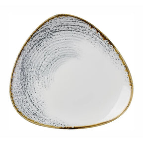 DX102 Churchill Homespun Accents Grey Triangle Plates (Pack of 12) - JD Catering Equipment Solutions Ltd