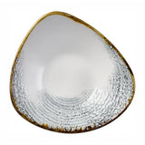 DX105 Churchill Homespun Accents Grey Triangle Bowls (Pack of 12) - JD Catering Equipment Solutions Ltd