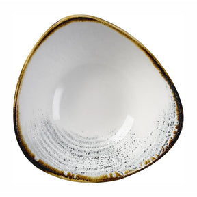 DX106 Churchill Homespun Accents Grey Triangle Bowls (Pack of 12) - JD Catering Equipment Solutions Ltd