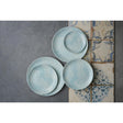 DX113 Churchill Vintage Prints Med Tiles Aquamarine Coupe Plates (Pack of 12) JD Catering Equipment Solutions Ltd