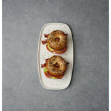 DX125 Churchill Chefs Plates White Walled Oblong Plates (Pack of 12) - JD Catering Equipment Solutions Ltd