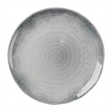 DX156 Churchill Harvest Flux Organic Coupe Plates Grey (Pack of 12) - JD Catering Equipment Solutions Ltd