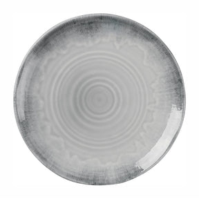 DX157 Churchill Harvest Flux Organic Coupe Plates Grey (Pack of 12) JD Catering Equipment Solutions Ltd