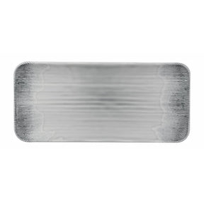 DX163 Churchill Harvest Flux Grey Organic Rectangular Platters (Pack of 12) JD Catering Equipment Solutions Ltd