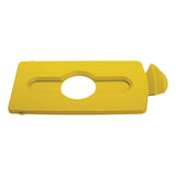 DY055 Rubbermaid SJRS Stream Topper Lid for Bottles and Cans Yellow JD Catering Equipment Solutions Ltd