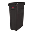 DY110 Rubbermaid Slim Jim Container With Venting Channels Brown 87Ltr JD Catering Equipment Solutions Ltd