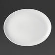 DY321 Utopia Pure White Oval Plates 300mm (Pack of 18) JD Catering Equipment Solutions Ltd