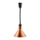 DY463 Buffalo Conical Retractable Heat Shade Copper Finish - JD Catering Equipment Solutions Ltd