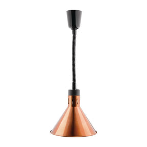 DY463 Buffalo Conical Retractable Heat Shade Copper Finish - JD Catering Equipment Solutions Ltd