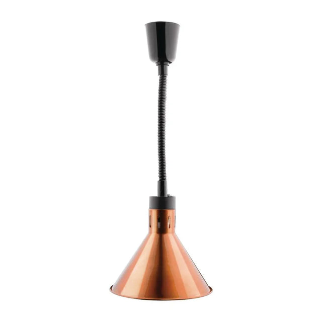 DY463 Buffalo Conical Retractable Heat Shade Copper Finish - JD Catering Equipment Solutions Ltd