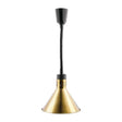 DY465 Buffalo Conical Retractable Heat Shade Pale Gold Finish - JD Catering Equipment Solutions Ltd