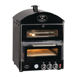 DY471 King Edward Pizza King Oven and Warmer PK1W/BLK - JD Catering Equipment Solutions Ltd