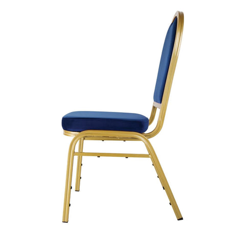 DY696 Bolero Regal Banquet Chairs Sapphire (Pack of 4) JD Catering Equipment Solutions Ltd