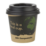 DY982 Fiesta Compostable Espresso Cup Lids 113ml / 4oz (Pack of 50) JD Catering Equipment Solutions Ltd