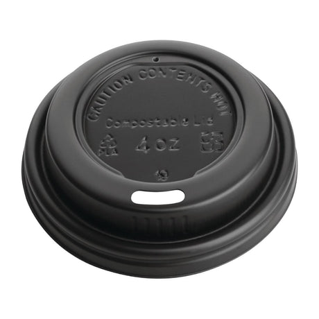 DY982 Fiesta Compostable Espresso Cup Lids 113ml / 4oz (Pack of 50) JD Catering Equipment Solutions Ltd