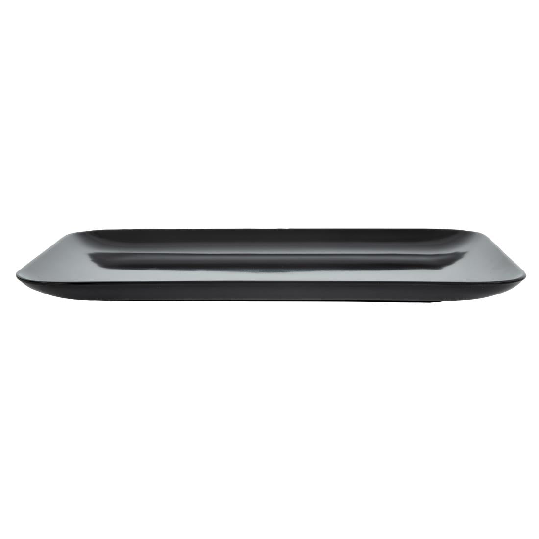 Dalebrook Melamine Large Rectangular Platter Black 330mm JD Catering Equipment Solutions Ltd