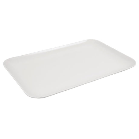 Dalebrook Melamine Large Rectangular Platter White 330mm JD Catering Equipment Solutions Ltd