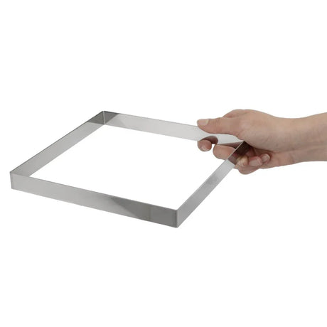 GM387 De Buyer Square Ring 200mm - JD Catering Equipment Solutions Ltd