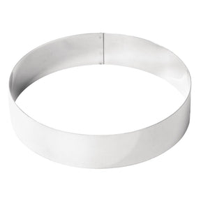 De Buyer Stainless Steel Mousse Ring 200 x 45mm JD Catering Equipment Solutions Ltd