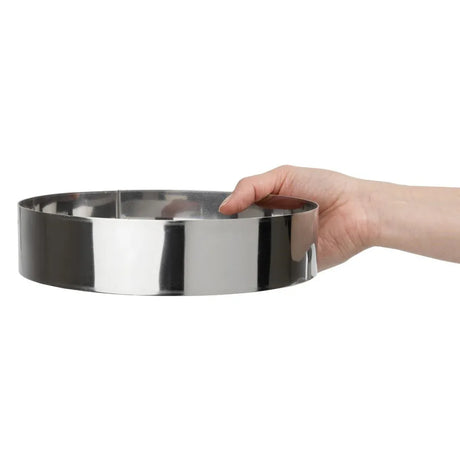 GM374 De Buyer Stainless Steel Mousse Ring 240 x 60mm - JD Catering Equipment Solutions Ltd