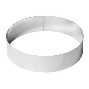De Buyer Stainless Steel Mousse Ring 240 x 60mm JD Catering Equipment Solutions Ltd