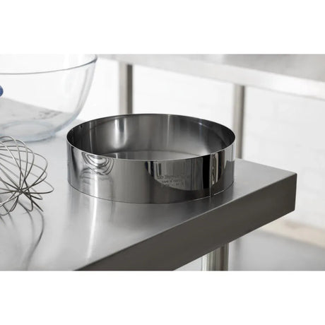 GM374 De Buyer Stainless Steel Mousse Ring 240 x 60mm - JD Catering Equipment Solutions Ltd