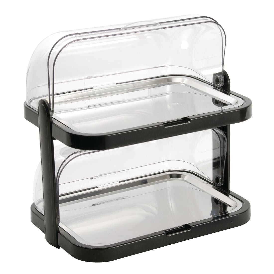 Double Decker Roll Top Cool Display Trays JD Catering Equipment Solutions Ltd