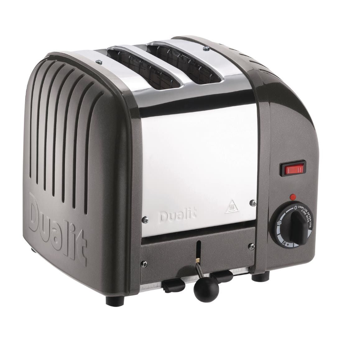 Dualit 2 Slice Vario Toaster Metallic Charcoal 20241 JD Catering Equipment Solutions Ltd