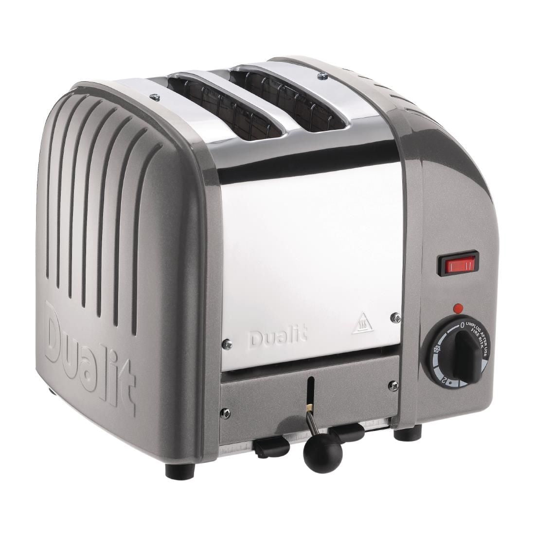 Dualit 2 Slice Vario Toaster Metallic Silver 20242 JD Catering Equipment Solutions Ltd